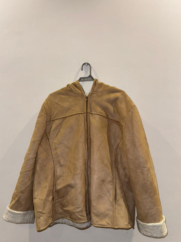 Berkertex Camel Leather Suede Jacket